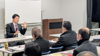 移動市長室(福島地区行政区長会)の様子