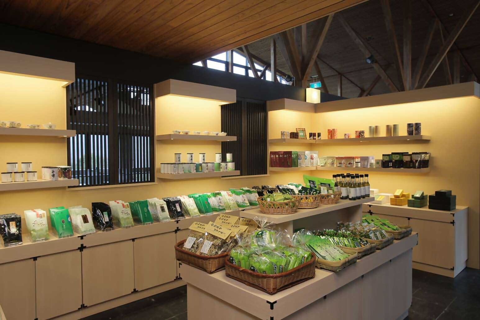 茶の文化館売り場