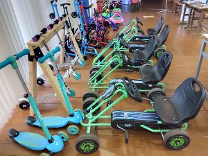 ふるさとわらべ館有料遊具の画像です。