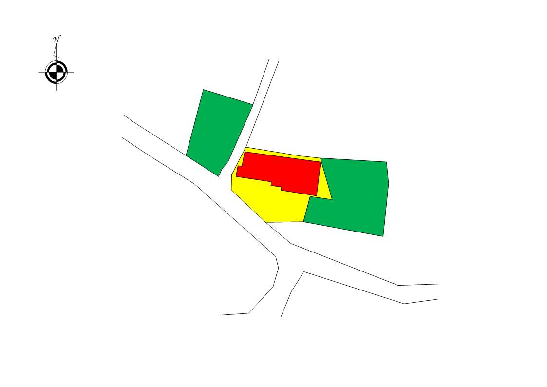 敷地配置図
