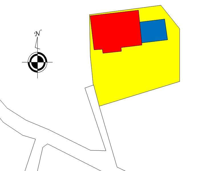 敷地配置図