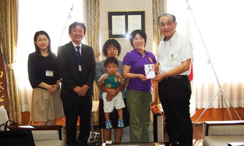 （写真）グリーンコープ生協福岡様から義援金