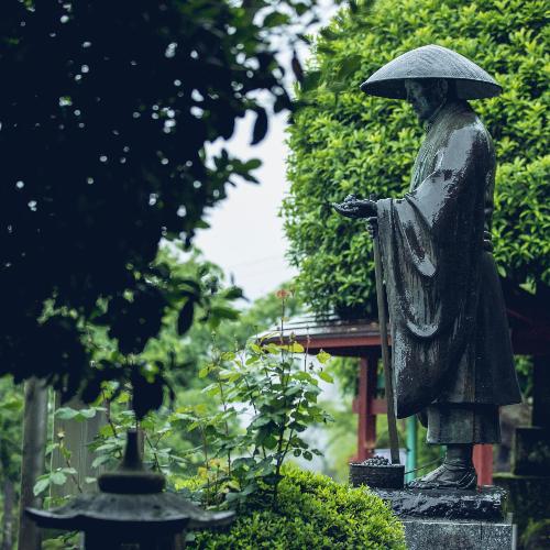 八女茶発祥の地 霊巌寺