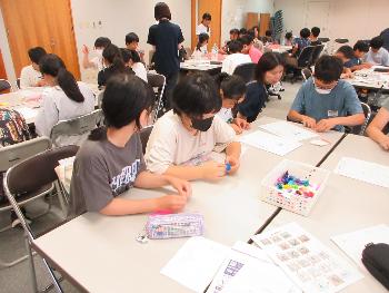 キャンプミーティング中の写真