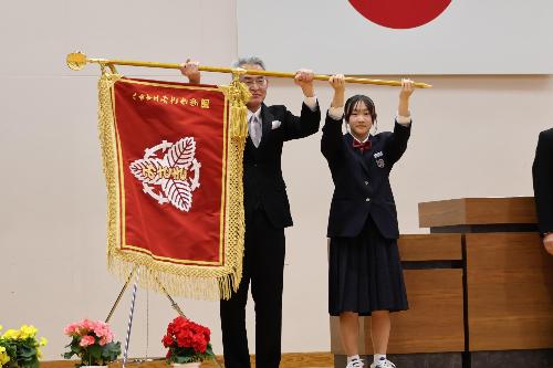 みさき学園開校式の様子