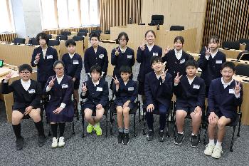 第16回八女市こども議会に参加いただいたこども議員のみなさん