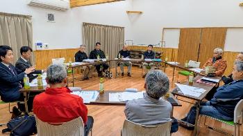 上妻地区行政区長会の様子