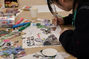 八女市こども未来デザインワークショップの様子