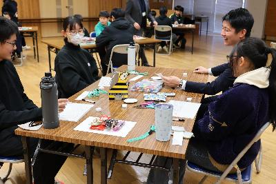 八女市こども未来デザインワークショップの様子