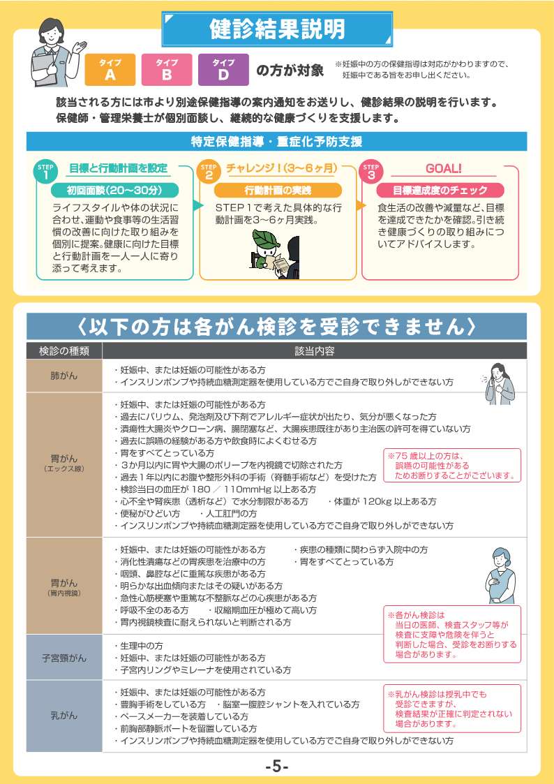 令和8年度住民健診ガイド本