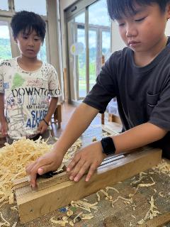 お箸づくりの画像です
