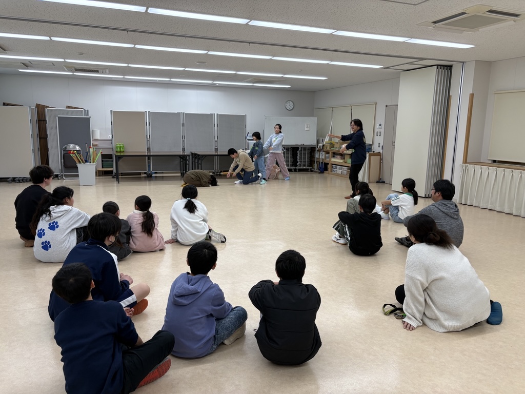 演技指導中写真