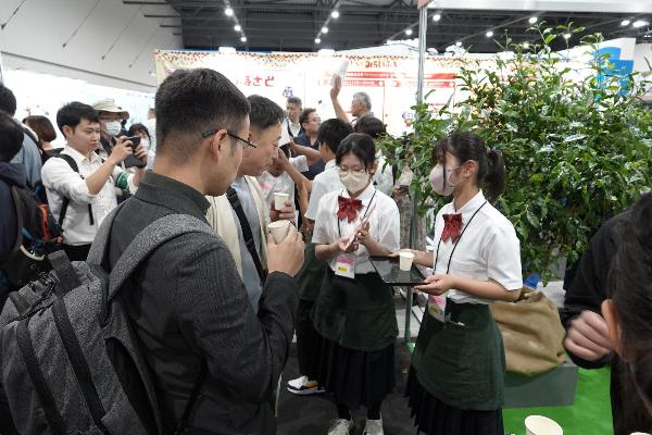 中学生お茶PR