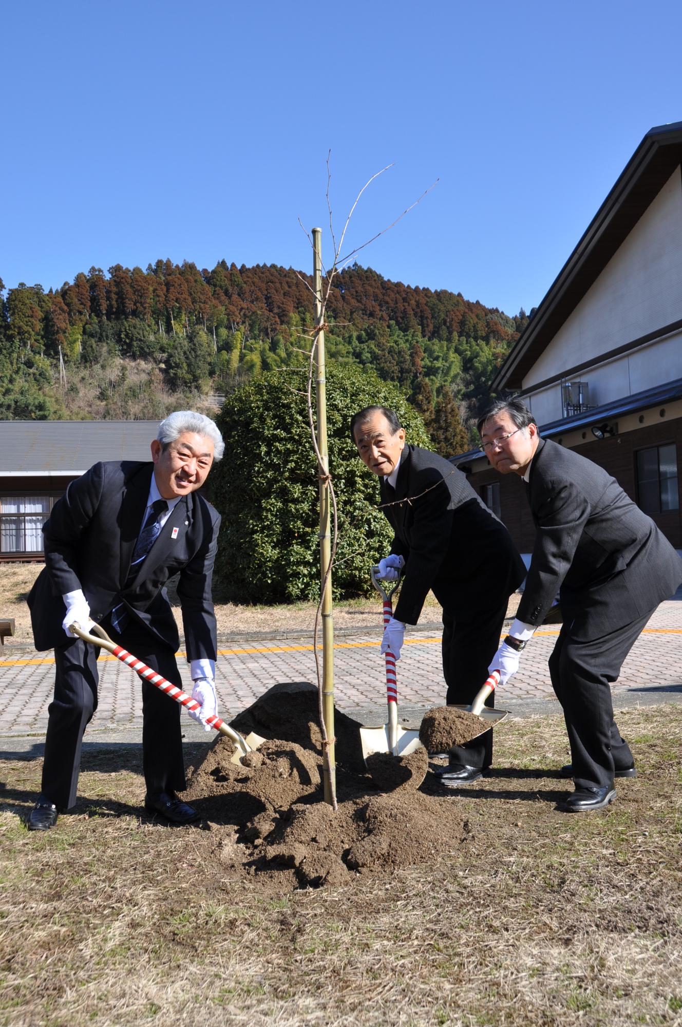 吉野植樹式