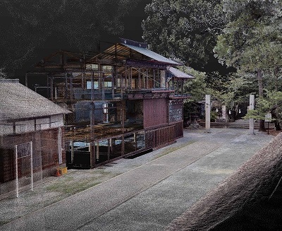 灯篭人形屋台