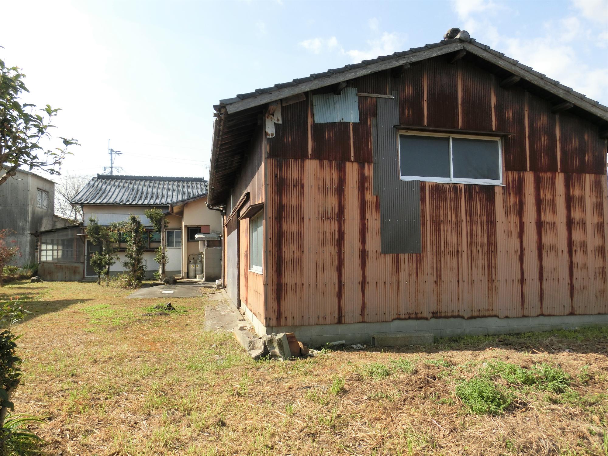 敷地内(北側より)