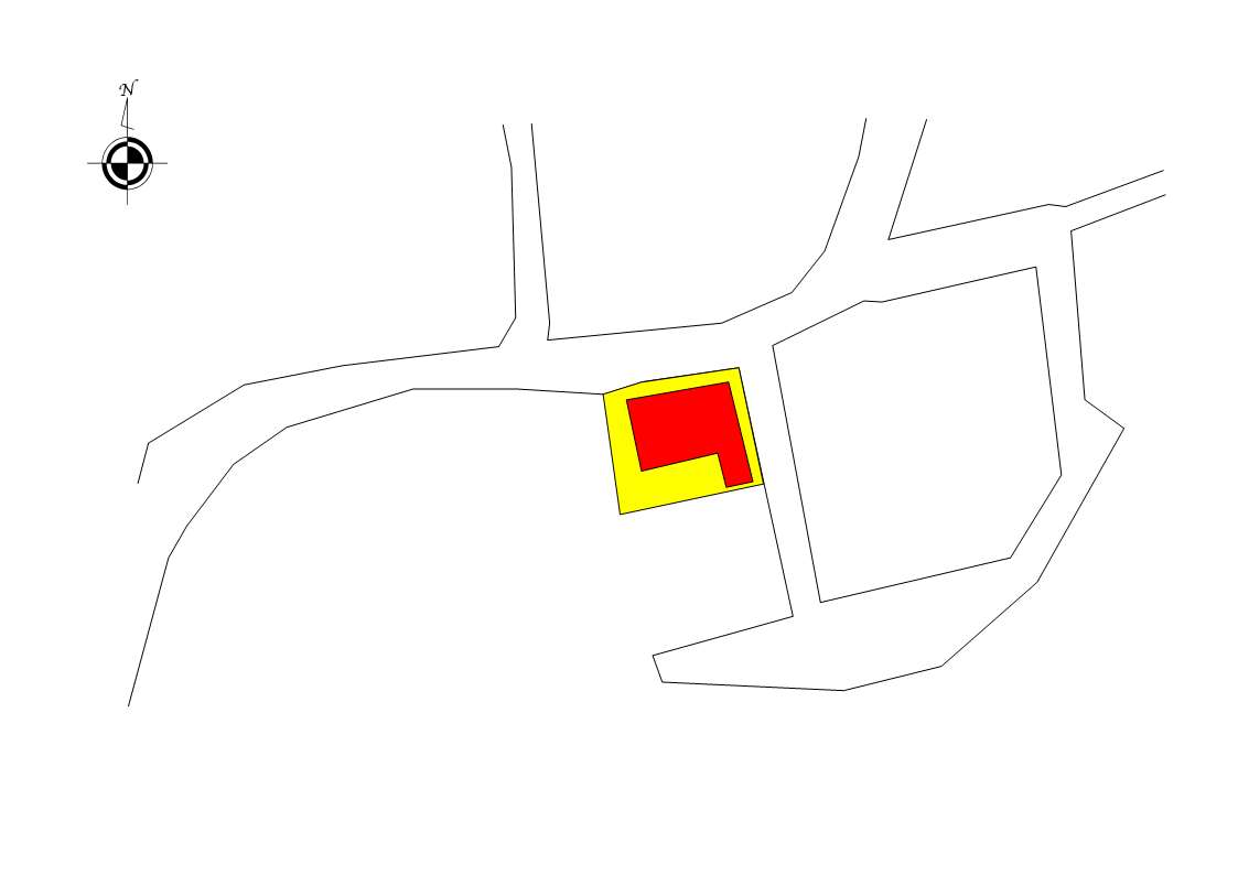 敷地配置図