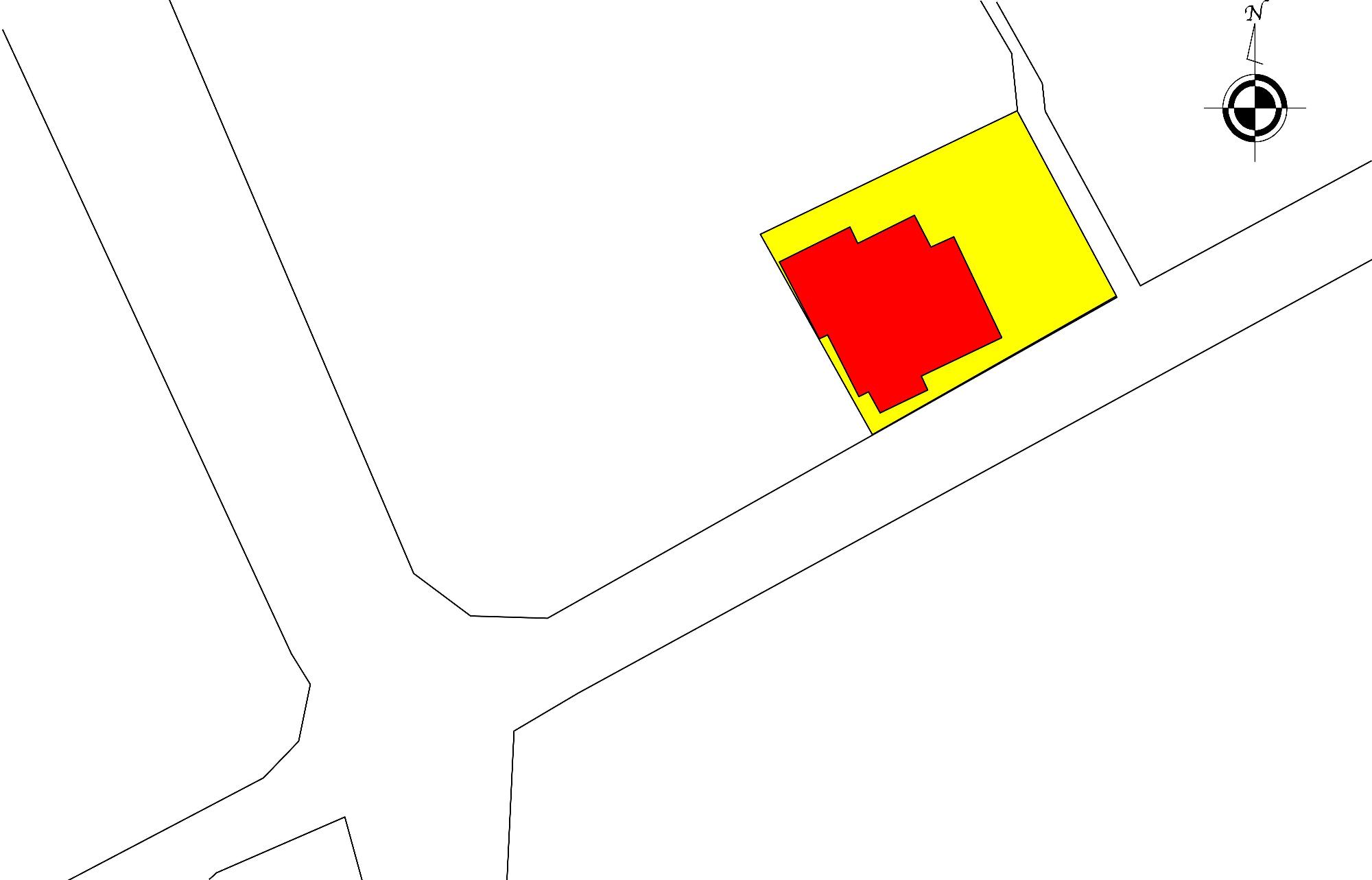 敷地配置図