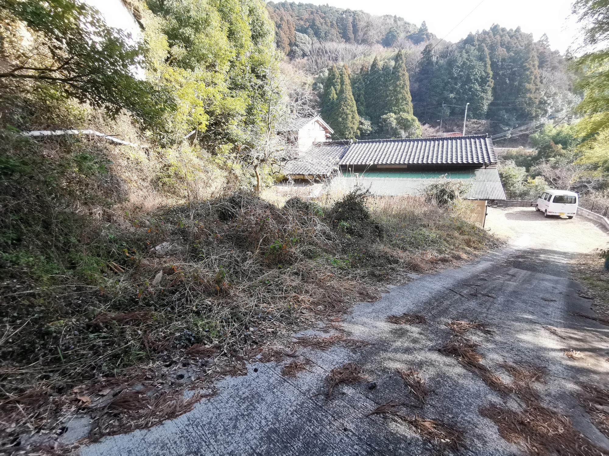 敷地内