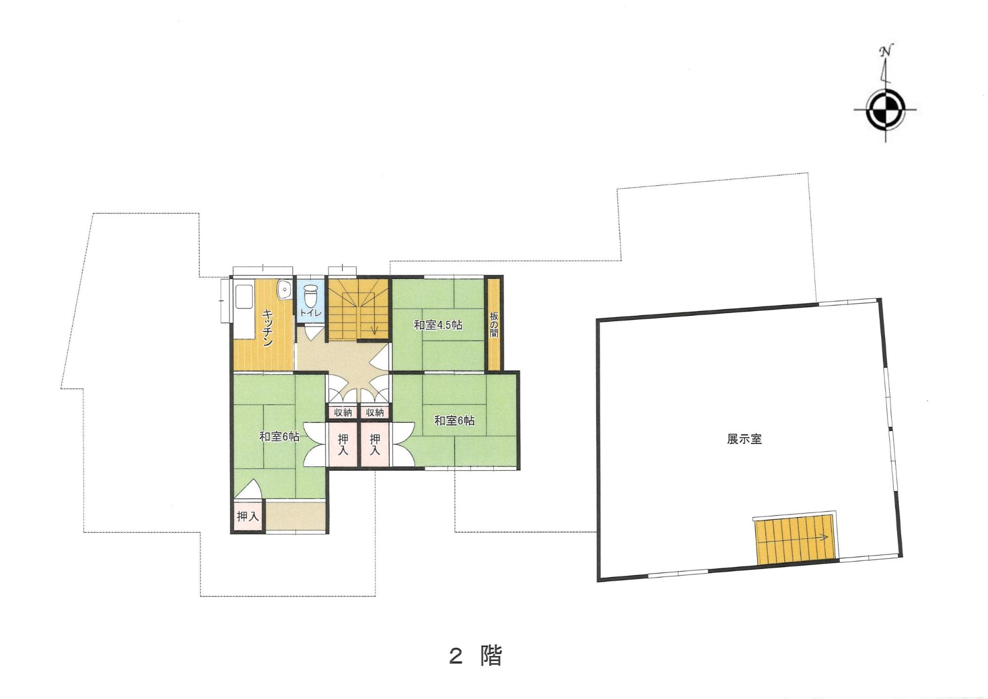 間取り図 2階