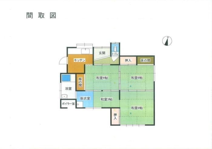 物件67番の間取り図