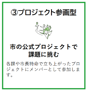 プロジェクト参画型